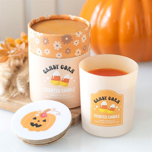 Candy Corn Vanilla & Butterscotch Candle