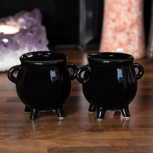 Cauldron Salt & Pepper Cruet Set